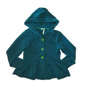 Matilda Jane Character counts heart soul pride green Eden hoodie jacket 12 10